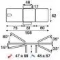 Table électrique 3 plans avec accoudoirs Ecopostural C3536