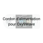 Cordon d'alimentation pour Oxy9Wave (2,5 m)