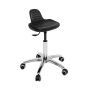 Tabouret médical siège integral Ecopostrual S4608 base alu et assise basse