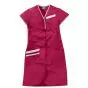 Blouse médicale femme manches courtes DAPHNEE 8PMC00PC Rose fushia/Blanc