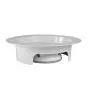Assiette plate avec base de fixation Holtex