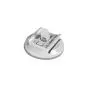 Assiette plate avec base de fixation Holtex