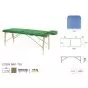 Table de massage pliante réglable bois naturel Ecopostural C3208