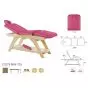 Table de massage fixe en bois Ecopostural hauteur fixe C3279