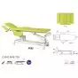 Table électrique ostéopathie avec accoudoirs Ecopostural C3542