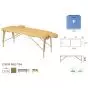 Table de massage pliante en bois naturel Ecopostural C3608 70x186cm