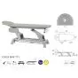 Table de massage électrique avec barre périphérique Ecopostural C5924 avec accoudoirs