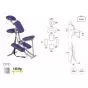 Chaise de massage Ecopostural ALU T2701