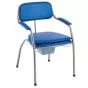 Chaise de toilette Invacare Omega Classique H450 Bleu