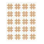 Patchs adhésifs acupuncture Crosstape (lot de 20 feuilles)