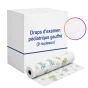 Draps d'examen pédiatrique gauffré (9 rouleaux)