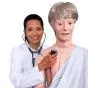 Mannequin de soins infirmiers avec auscultation Nikki