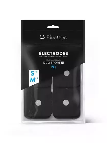 Electrodes magnétiques pour électrostimulateur Bluetens Duo Sport 2