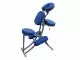 Chaise de massage en aluminium PraxiLine Bleu marine