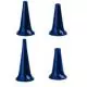 Spéculums réutilisables (Bleu) Heine pour Otoscope Alpha+