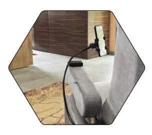 Support téléphone pour fauteuil Innov'Sa Althéa