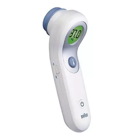 Thermomètre sans contact et frontal Braun NTF3000