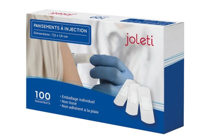Pansements à injection Joleti (boite de 100)