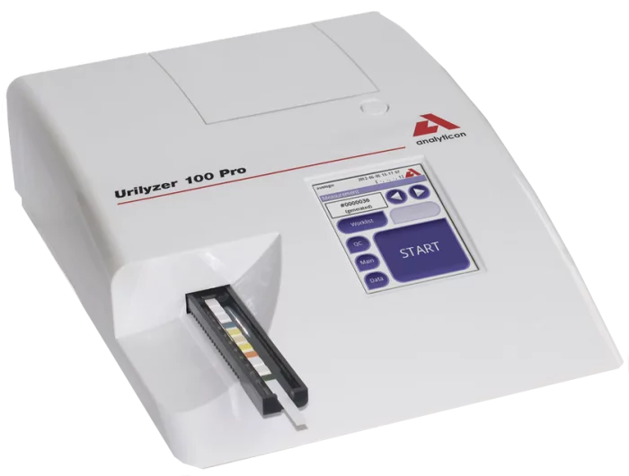 Lecteur de bandelettes urinaires Urilyser 100 Pro Analitycon - avec imprimante
