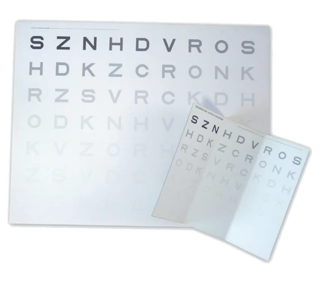 Test de sensibilité du contraste Gima - 40 cm