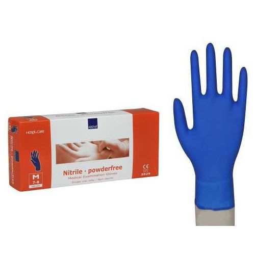 Gant Nitrile Bleu Non Poudré Taille M boîte de 100