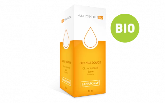 Huile essentielle Orange douce BIO Lanaform LA240004