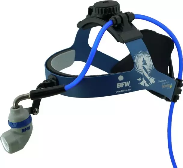 Lampe frontale à fibre optique BFW ATON