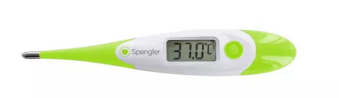 Thermomètre digital flexible Tempo 10 Flex Spengler Vert