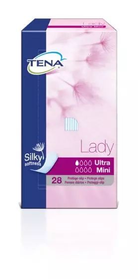 Protection anatomiqueTena Lady Ultra Mini pack de 28