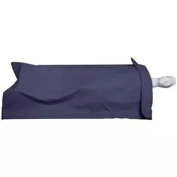 Couverture bactériostatique pour brancard
