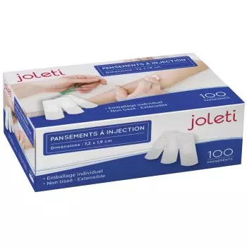 Pansements à injection Joleti (boite de 100)