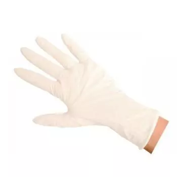 Gants Latex d'examen non poudrés Abena Boîte de 100