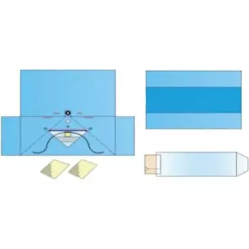 Set de champs stériles pour interventions en urologie Gima (lot de 8)