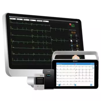 Pack Cardio 2 Edan ECG ISE Plus + holter MAPA SA-10 + holter ECG SE-2003 + logiciel de données
