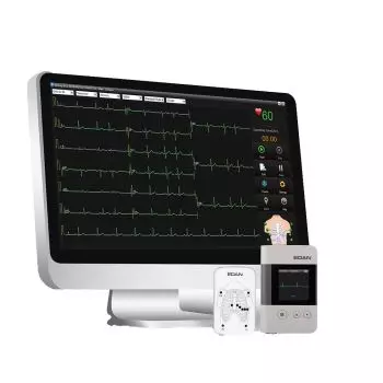 Pack Cardio 3 Edan holter SE-2003 + boitier d'acquisition ECG DP22 + logiciel de données