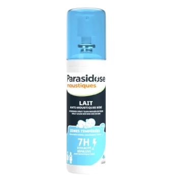 Lait anti-moustiques bébé Parasidose (100 ml)