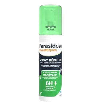 Spray répulsif actif végétal Parasidose (100 ml)