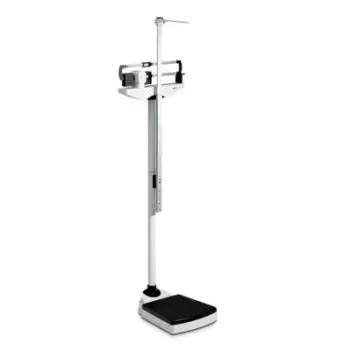 Balance mécanique à colonne à contrepoids coulissant et toise Seca 711s - Classe III