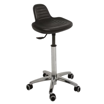 Tabouret médical siège integral Ecopostural S5608 base alu et assise haute
