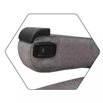 Option télécommande intégrée + prise USB pour fauteuil Althéa'UP