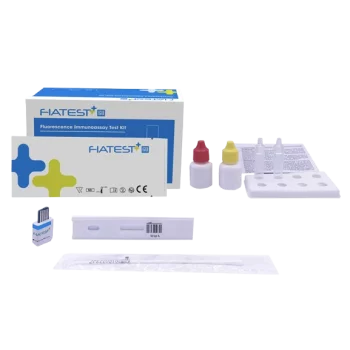 Cassette-test pour analyseur d'immunodosage Fiatest - Strep A (boite de 10)