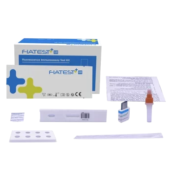 Cassette-test pour analyseur d'immunodosage Fiatest - Antigénique COVID-19 (boite de 10)