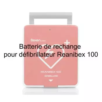 Batterie de rechange pour défibrillateur Reanibex 100