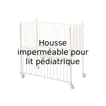 Housse imperméable pour lit pédiatrique