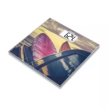 Pèse-personne en verre Beurer GS 203 Surf