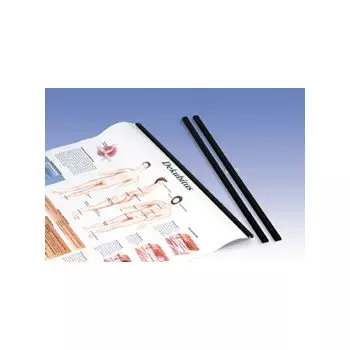 Baguettes pour planches, noires, la paire, 50 cm VR999B