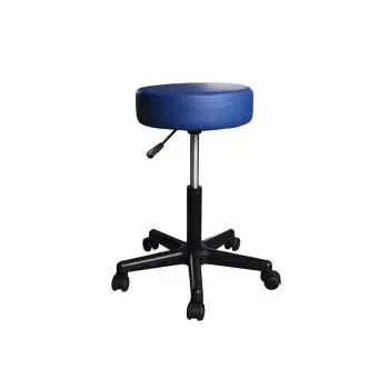 Tabouret tournant classique Bleu Mediprem 