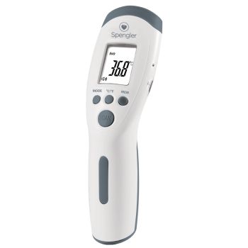 Thermomètre sans contact Tempo Easy gris Spengler