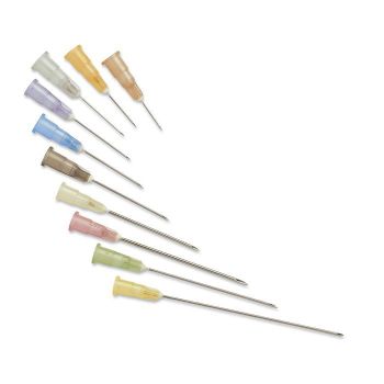 Aiguilles hypodermiques  Noires I.M. 40 mm - 7/10 - 22G 1 1/2 adulte Terumo boîte de 100