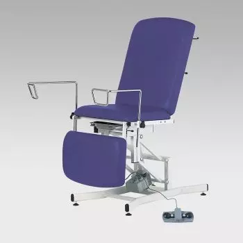 Fauteuil de gynécologie à hauteur variable électrique 3 parties Carina 72501